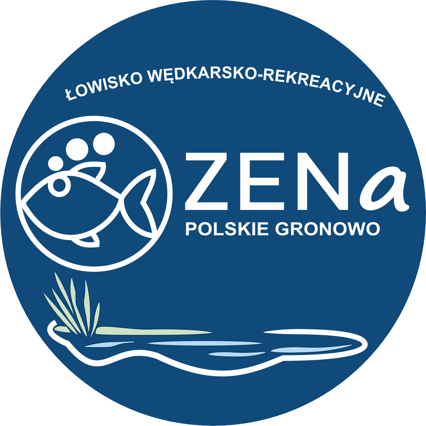 Logo ZENa łowisko rekreacyjne